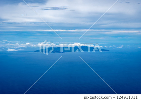 Aerial view of Ua Huka in the Marquesas Islands, French Polynesia Aerial view of Ua Huka in the Marquesas Islands, French Polynesia 124911311