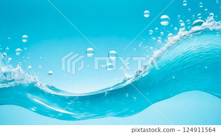 水紋理材質影像 水紋理材質影像 124911564