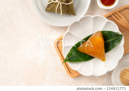 Zhangzi rice dumpling duanwu Taiwan Chimaki Dango Festival 124911771