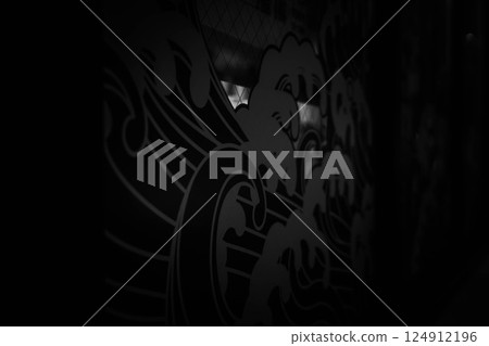 Monochrome World: White Waves in the City 124912196