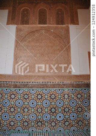 Morocco, Marrakech, Old Town, Medina, Saadian Tombs Morocco, Marrakech, Old Town, Medina, Saadian Tombs 124912358