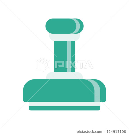 A minimalistic symbol reflecting the essence of the stamp, seal 124915108