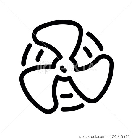 A clean pictogram focused on a topic Circulation Wing A clean pictogram focused on a topic Circulation Wing 124915545