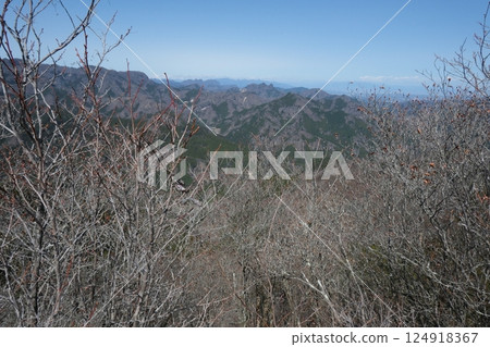 View of Mt. Haruna from the summit of Mt. Mitsuiwa, Minamimaki Village, Gunma Prefecture, April 9, 2025 View of Mt. Haruna from the summit of Mt. Mitsuiwa, Minamimaki Village, Gunma Prefecture, April 9, 2025 124918367