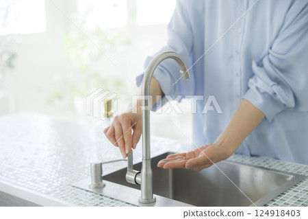A kitchen 124918403