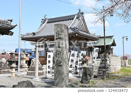 太陽又一屋城旁的豐國神社 124918472