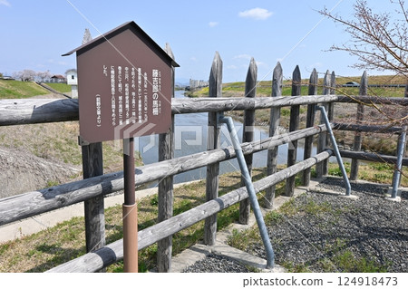 豐國神社旁的藤吉郎的馬柵欄，太陽又一屋城旁邊 124918473