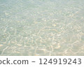 Transparent water surface Minimal Water Texture with Clear Ripples 124919243
