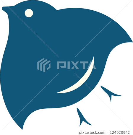 這是一隻肥胖的千鳥格可愛插圖,自古以來千鳥格就是富足的象徵。 這是一隻肥胖的千鳥格可愛插圖,自古以來千鳥格就是富足的象徵。 124920942