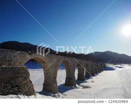 The collapsing Taushubetsu River Bridge (2024) 124920969