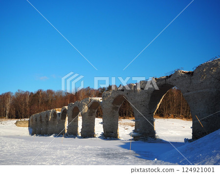 倒塌的Taushubetsu河大橋(2024年) 倒塌的Taushubetsu河大橋(2024年) 124921001
