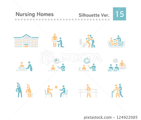 Nursing icon set 124922085