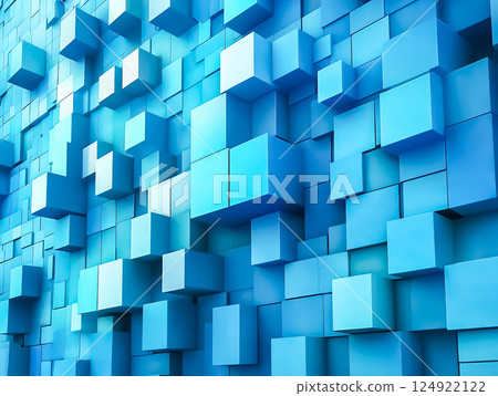 框架的幾何背景:淺藍色塊 框架的幾何背景:淺藍色塊 124922122