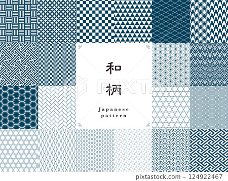 20 種日本圖案套裝 124922467