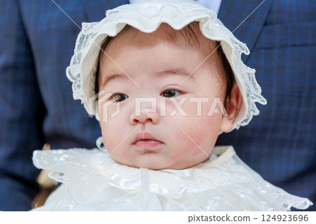 Baby in a baby dress - Shrine visit Baby in a baby dress - Shrine visit 124923696