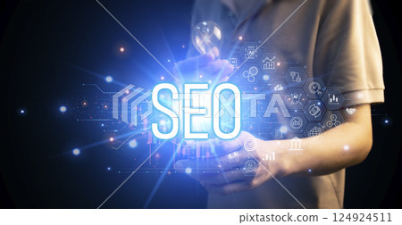 Administrators use SEO tools to help their websites rank higher in search engines. 124924511