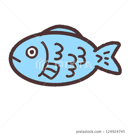 簡單的魚圖 簡單的魚圖 124924745