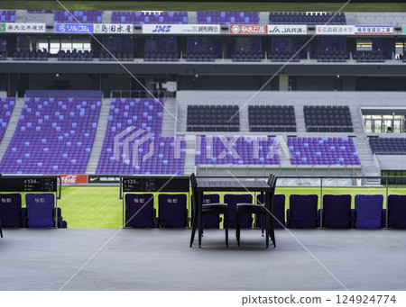 Scenery with stadium 124924774