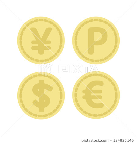 Money dollar yen euro illustration Money dollar yen euro illustration 124925146