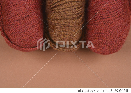 Three balls of yarn Three balls of yarn 124926496