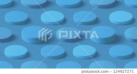 無縫圖案的藥丸狀瓷磚 124927271