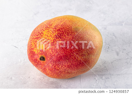 Fresh ripe sweet juicy Peruan Mango 124930857