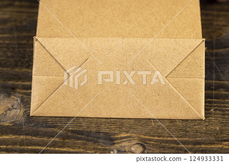 paper gift wrapping bag, made from recycled paper, small gift bag paper gift wrapping bag, made from recycled paper, small gift bag 124933331