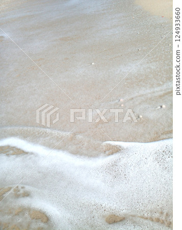 View of the sea foam. United Arab Emirates 124933660
