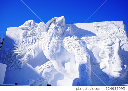 A winter tradition: the Sapporo Snow Festival at Odori 124933995
