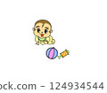 玩具和嬰兒 124934544
