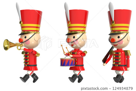 玩具士兵 124934879