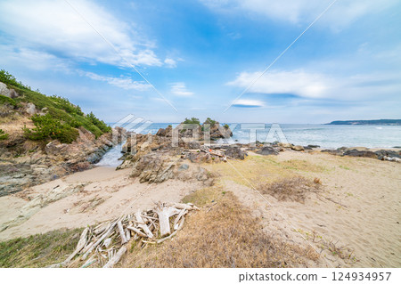"Aomori Prefecture" Osuka Coast and Tanesashi Coast, Hachinohe City 124934957