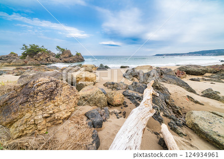 "Aomori Prefecture" Osuka Coast and Tanesashi Coast, Hachinohe City 124934961