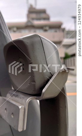 pay phone handset pay phone handset 124934979