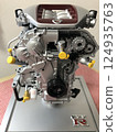 Cutaway model of the GTR-VQ engine 124935763