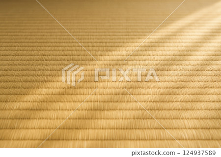 榻榻米紋理背景與自然光 榻榻米紋理背景與自然光 124937589
