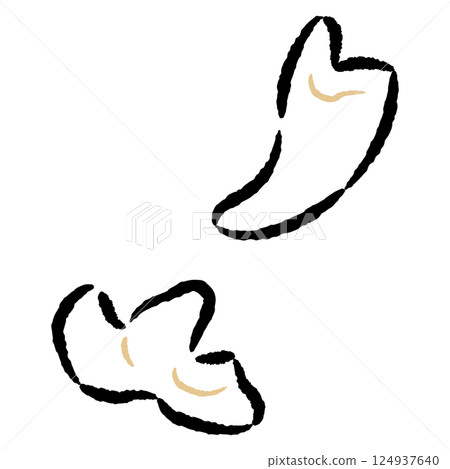 Dog teeth image illustration 124937640