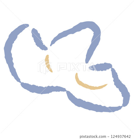 Dog teeth image illustration Dog teeth image illustration 124937642