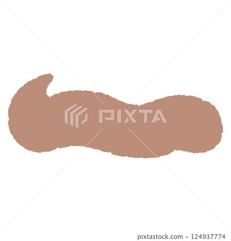 簡單的糞便圖像插圖 124937774