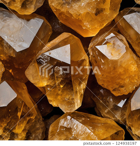 Lots of citrine gemstones Lots of citrine gemstones 124938197