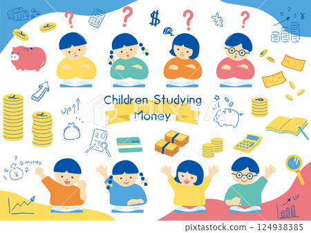孩子們學習金錢 孩子們學習金錢 124938385