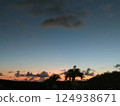 Fantastic sky after sunset 124938671