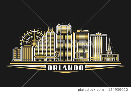 Vector illustration of Orlando 124939020