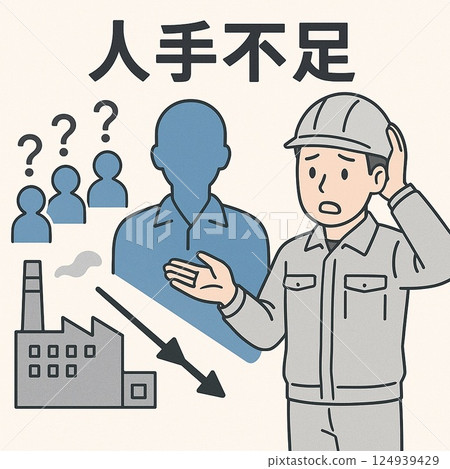 Labor shortage 124939429