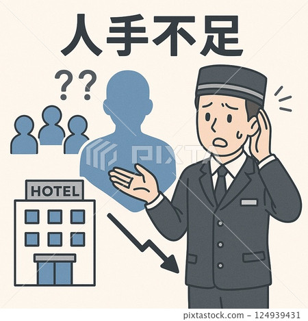 勞動力短缺 勞動力短缺 124939431