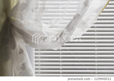 Horizontal blinds curtain Horizontal blinds curtain 124940012