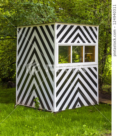 Striped cabin 124940311