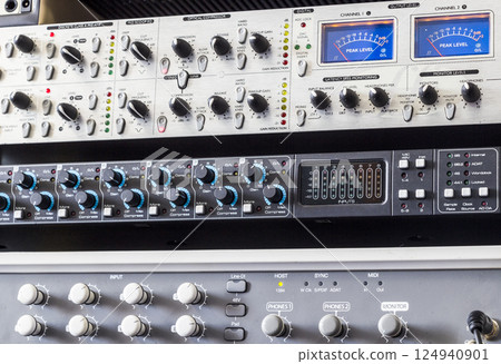 Studio equipment 124940901