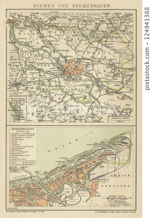 Early 20th Century World Map Germany Early 20th Century World Map Germany 124941388