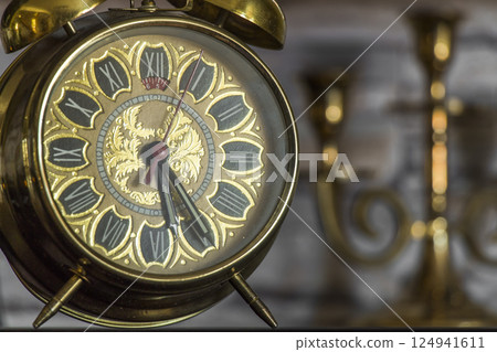 Antique clock 124941611